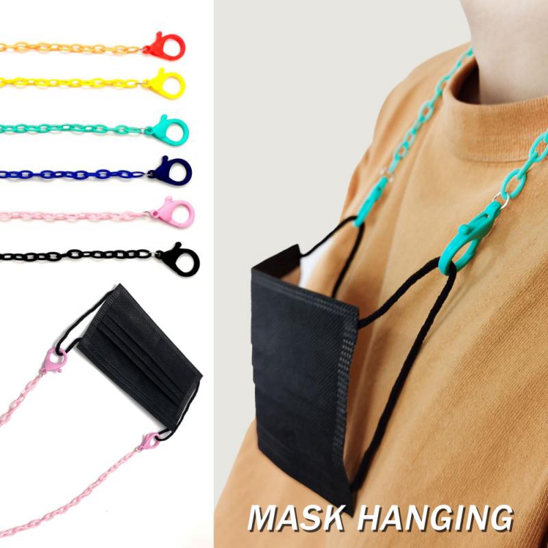 Hot kf-Mask Hanging Rope Face  - Mask Lanyard Adjustable 评论和价格