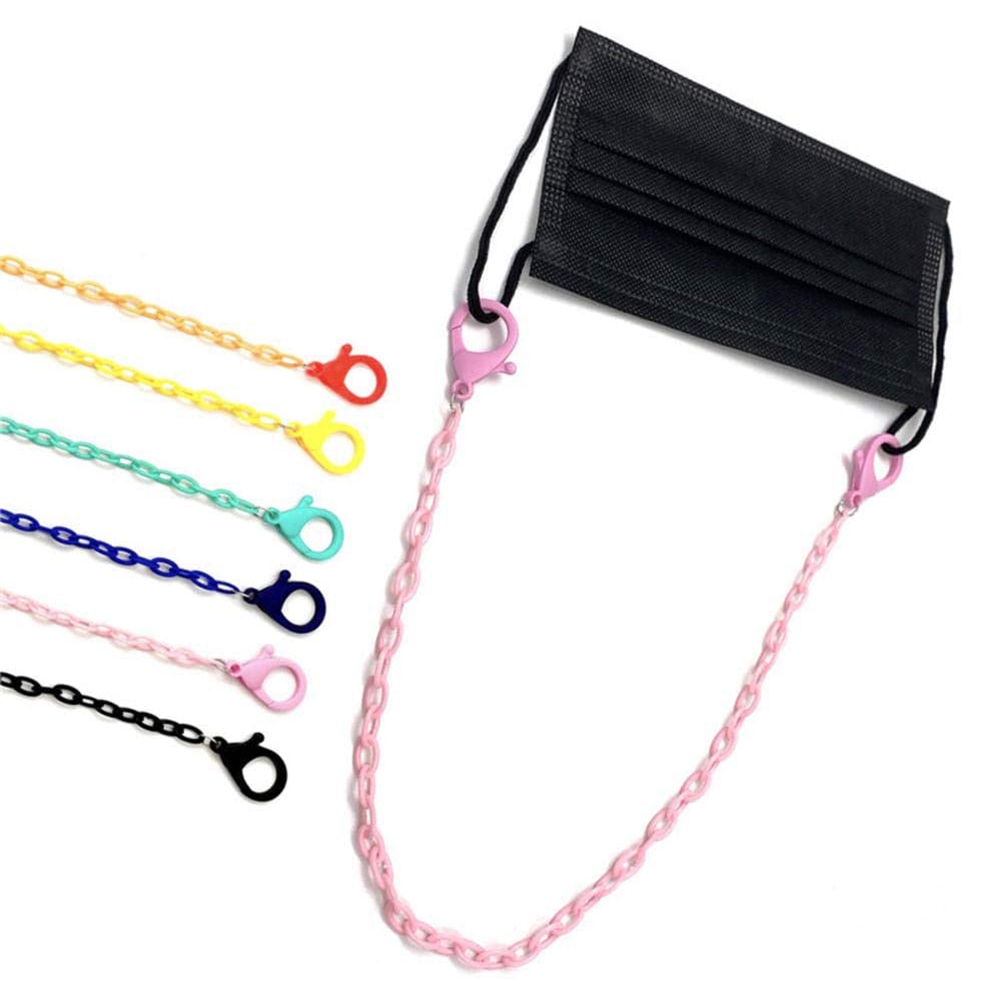 Hot kf-Mask Hanging Rope Face  - Mask Lanyard Adjustable 评论和价格