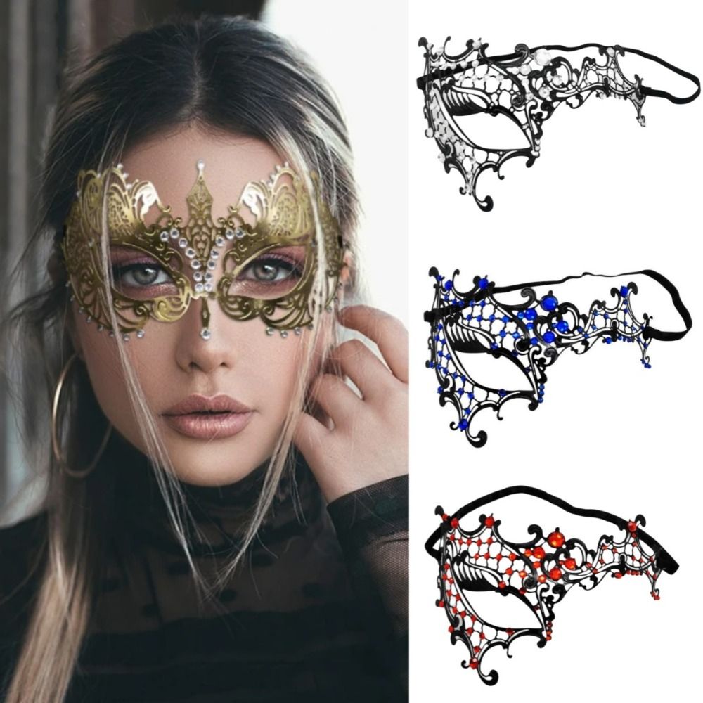 Venetian Halloween Half Face M - Mask Lanyard Adjustable 评论和价格