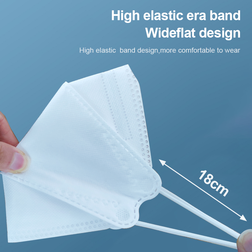 10-200pcs FPP2 Fish Mask KN95  - Disposable Surgical Mask 评论和价格