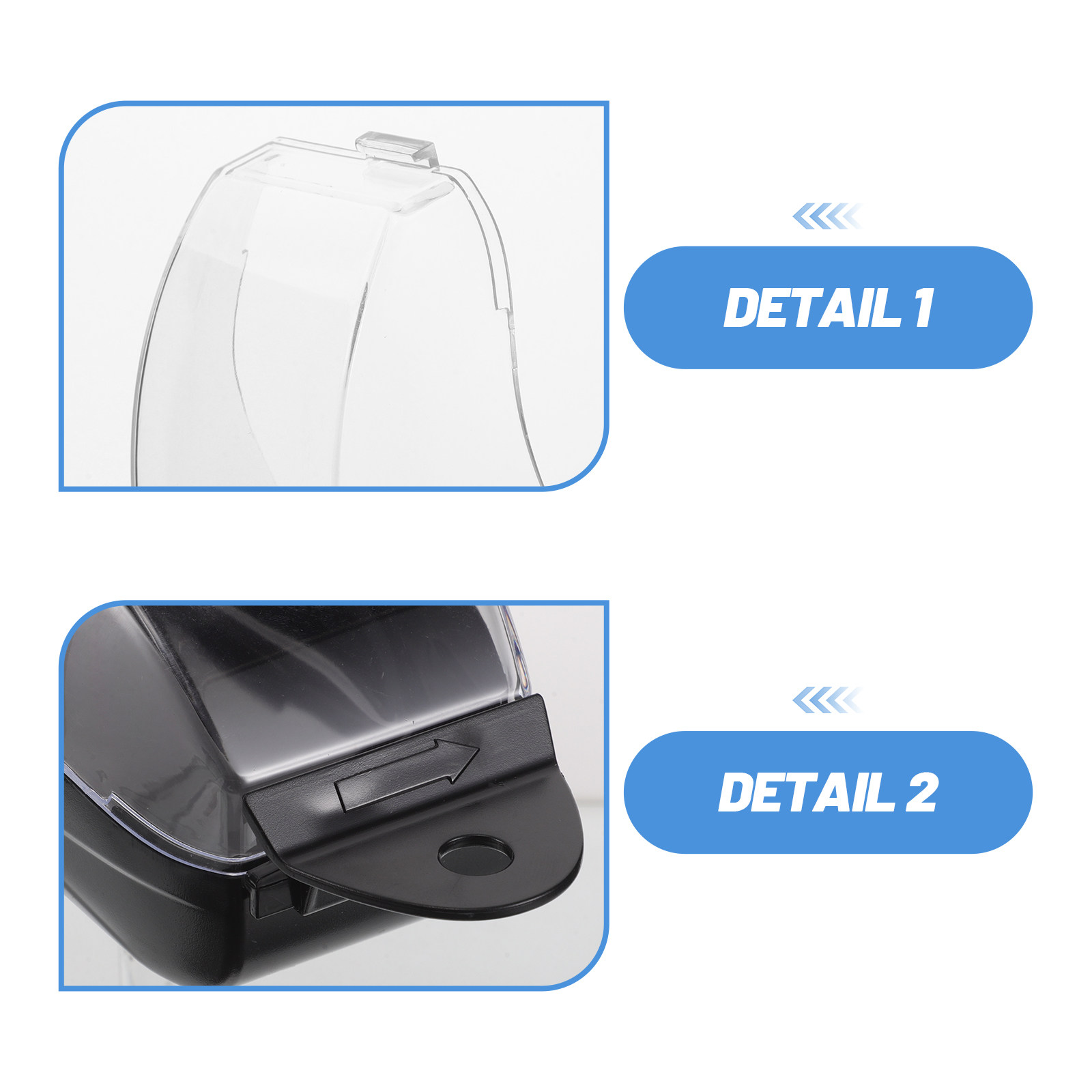 Swim Goggle Case Clear Lid Har - Mask Case Hard Shell 评论和价格