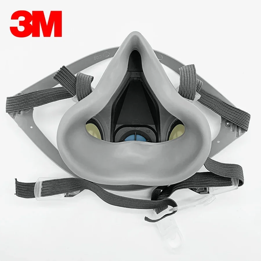 15p 3M 6200 Gas Mask for Spray - Dust Mask Construction 评论和价格