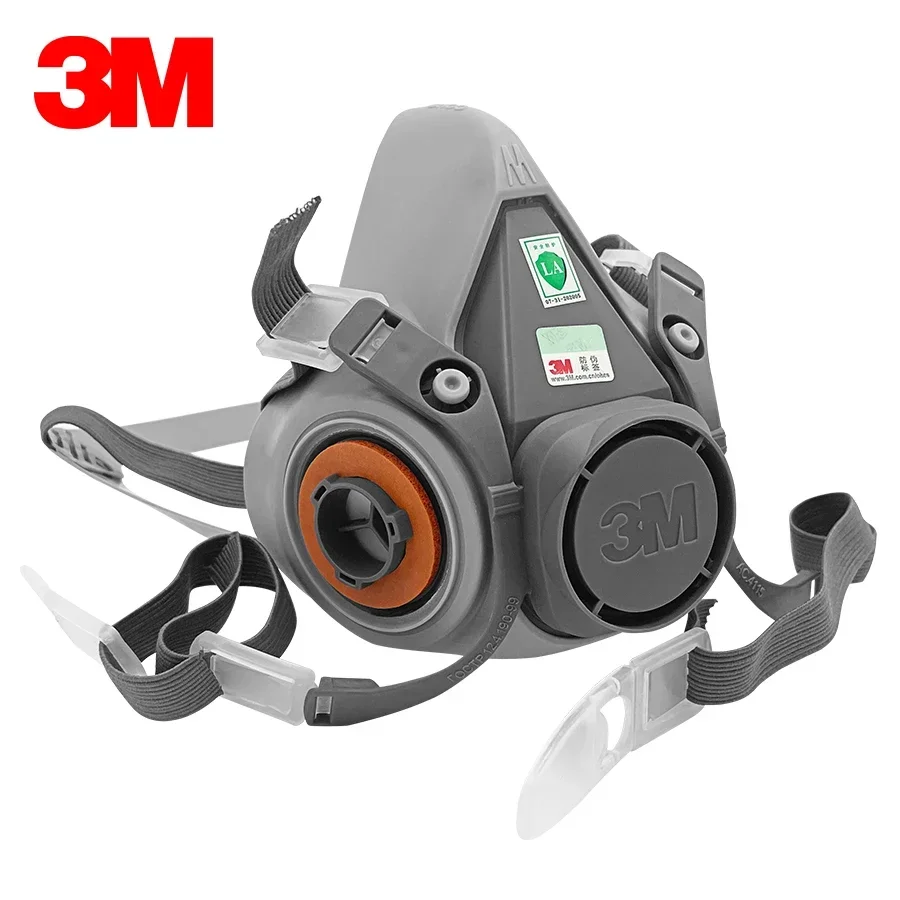 15p 3M 6200 Gas Mask for Spray - Dust Mask Construction 评论和价格