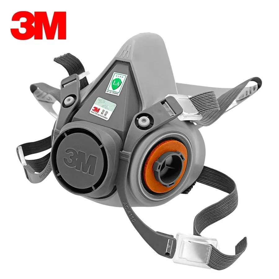 15p 3M 6200 Gas Mask for Spray - Dust Mask Construction 评论和价格