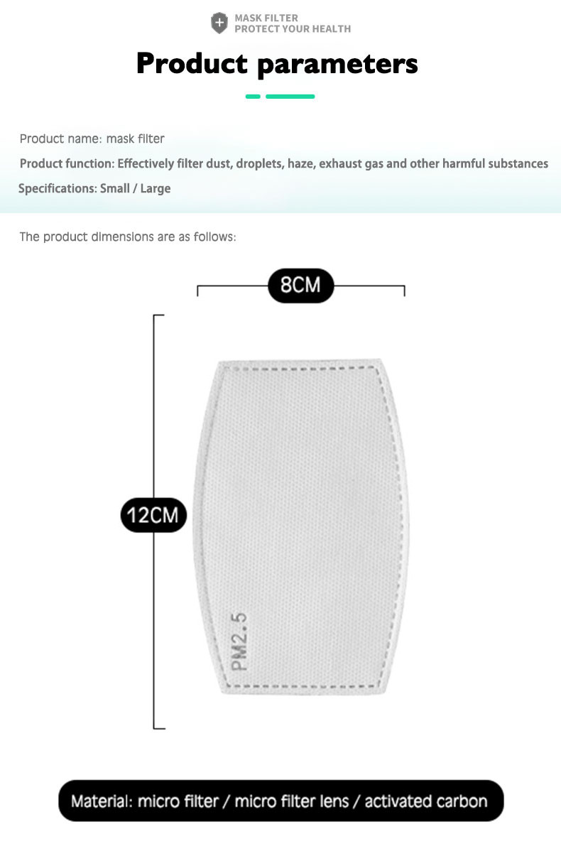 Pm2.5 Mask Filter Safe Lightwe - Pm2.5 Filter Insert 评论和价格