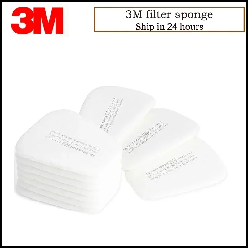 10pcs/Box 3M 5N11 Cotton Filte - Dust Mask Construction 评论和价格