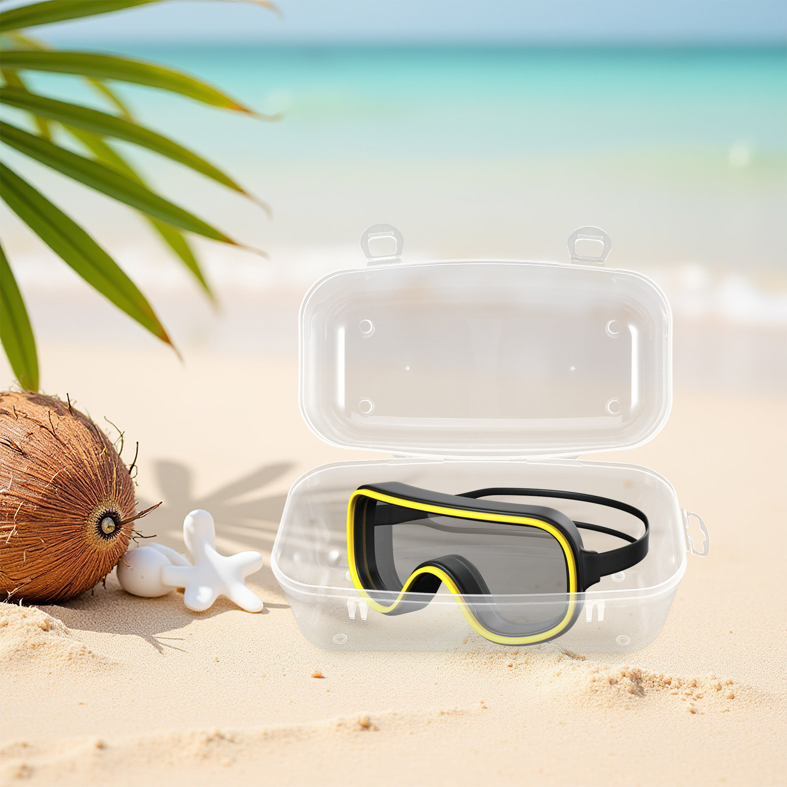 Diving Masks Case Hard Shell W - Mask Case Hard Shell 评论和价格